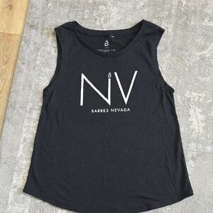 Barre3 Nevada Black Muscle Tee